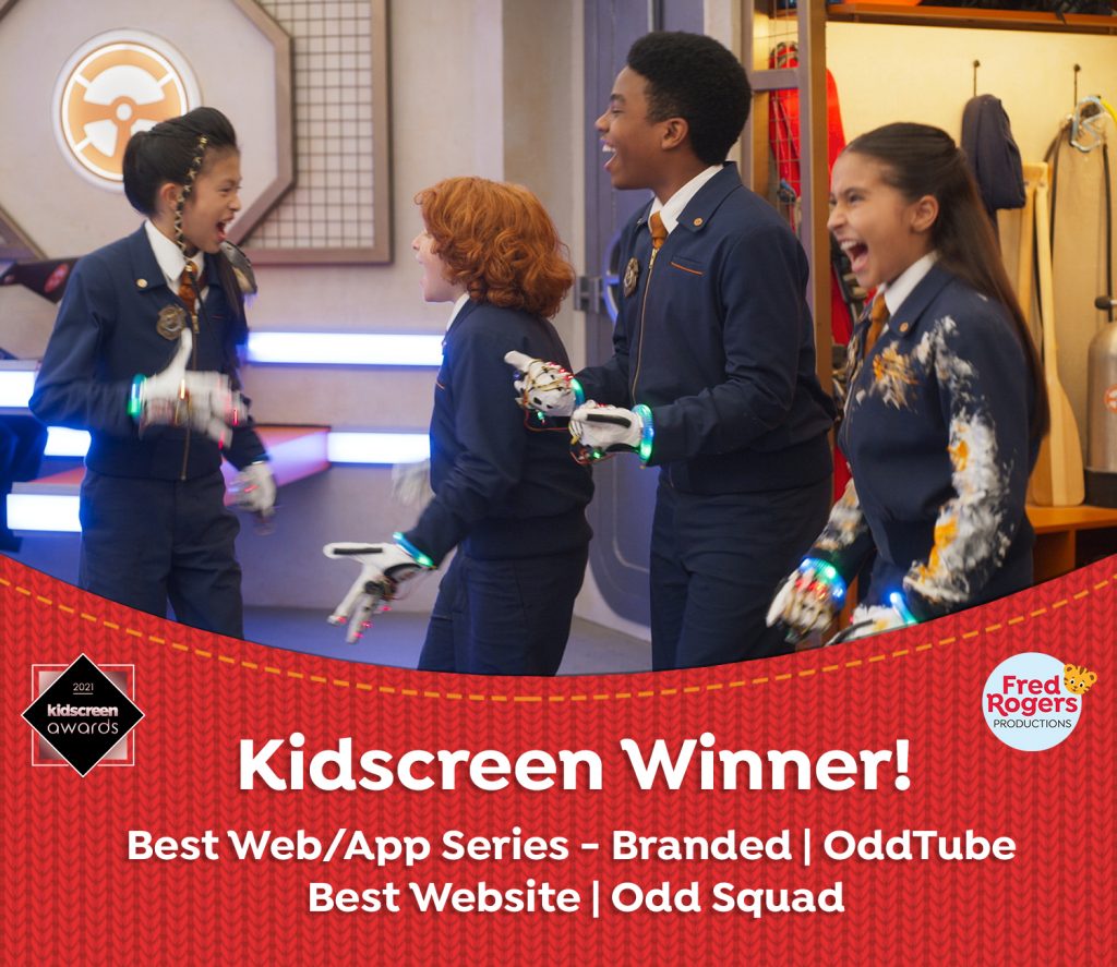 Odd Squad Takes Home Two Kidscreen Awards - Fred Rogers Productions